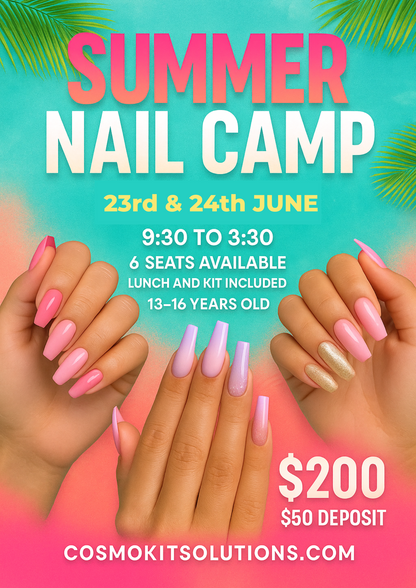 TEEN SUMMER NAIL CAMP (AGES 13–16)